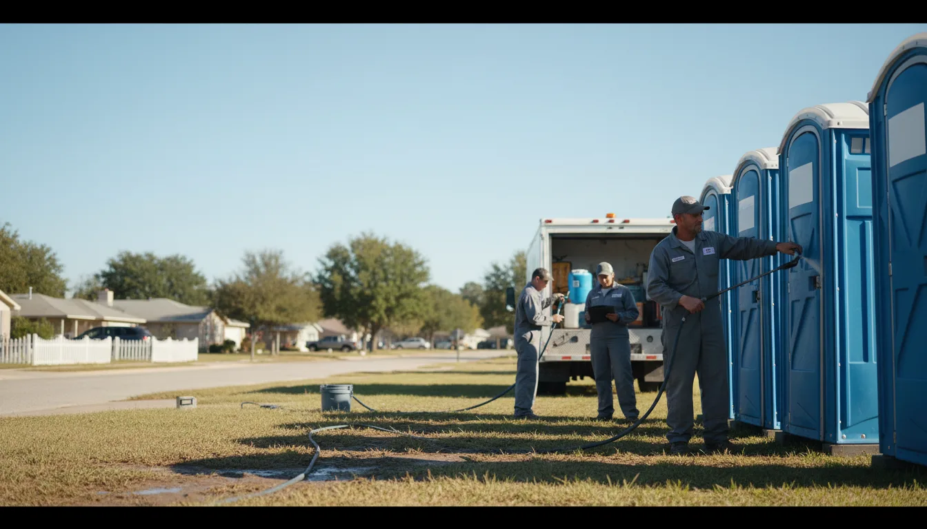 Long-Term Portable Toilet Rental in Denmark, SC near me
